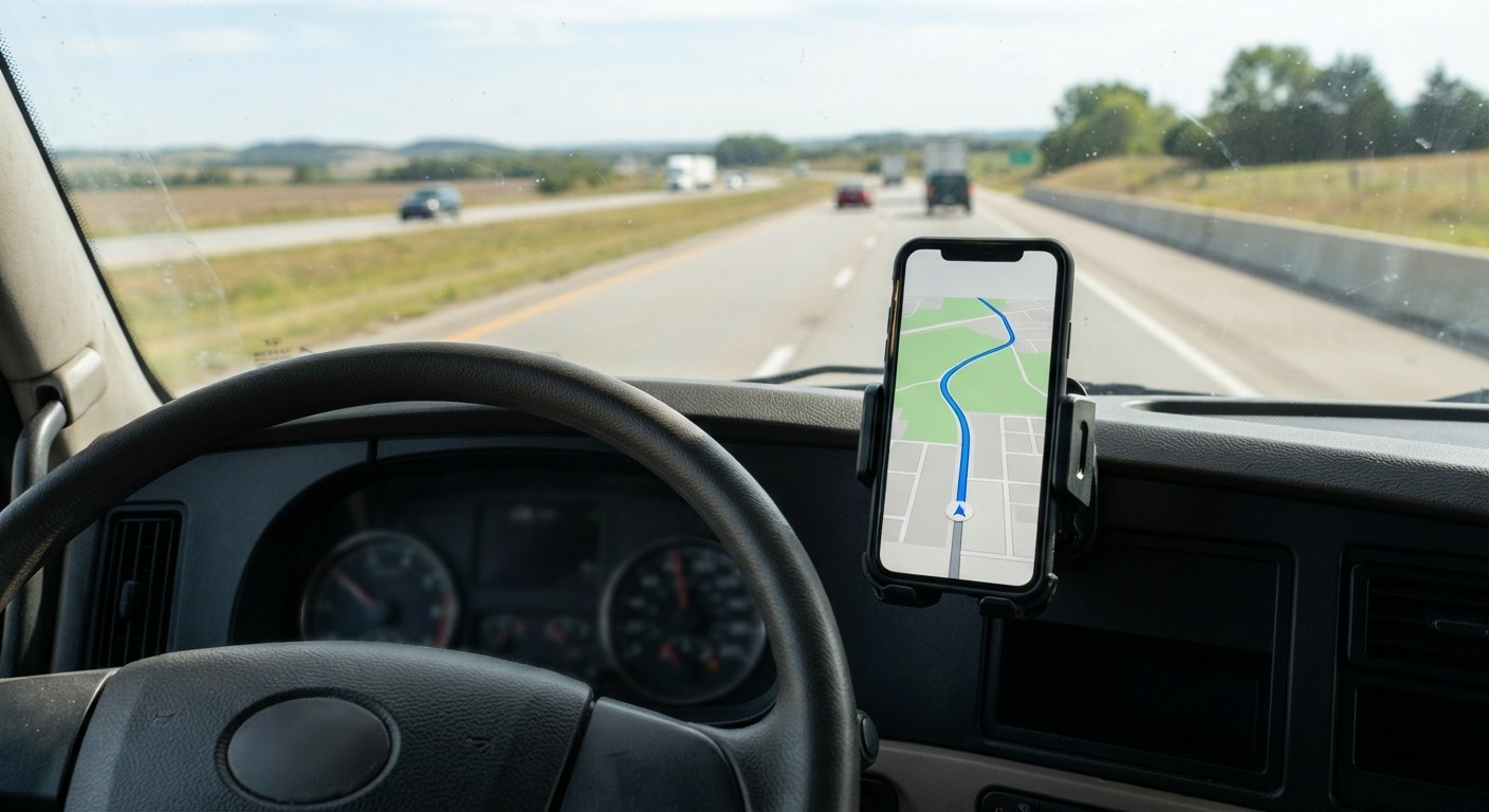Freight being loaded at a dock